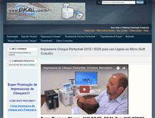 Tablet Screenshot of dkalshop.com.br